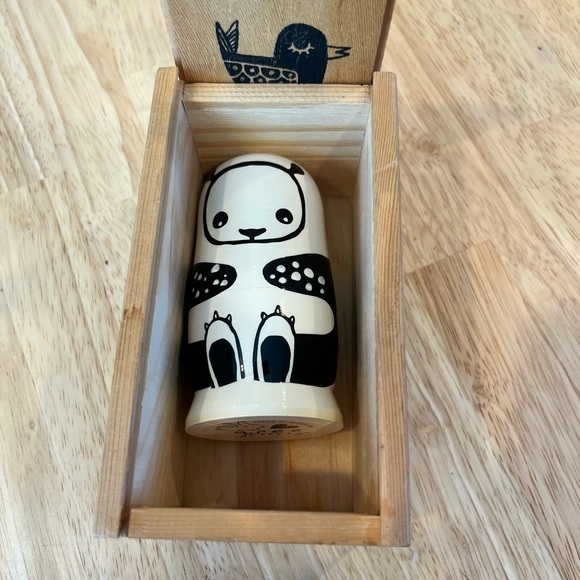 Week Gallery wild Black and White Animal Nesting Dolls - Picture 6 of 6